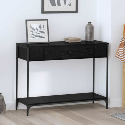Aparador carvalho preto 100 x 34.5 x 75 cm derivados de madeira