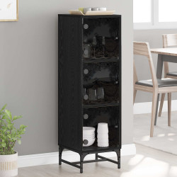 Buffet carvalho preto 35 x 37 x 117 cm