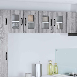 Painel de lava-louça kalmar cinza sonoma 60 x 31 x 40 cm