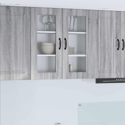 Painel de lava-louça kalmar cinza sonoma 80 x 31 x 80 cm