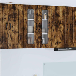 Painel de lava-louça kalmar carvalho defumado 60 x 31 x 80 cm