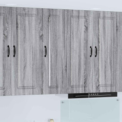 Painel de lava-louça kalmar cinza sonoma 30 x 31 x 100 cm