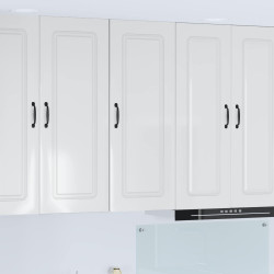 Painel de lava-louça kalmar branco brilhante 40 x 31 x 100 cm