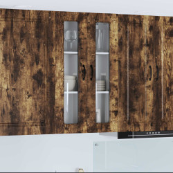 Painel de lava-louça kalmar carvalho defumado 60 x 31 x 100 cm