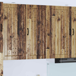 Armário de parede lucca madeira antiga 50 x 31 x 100 cm