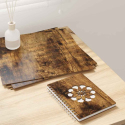 Painéis de decoração 50 unid. carvalho defumado