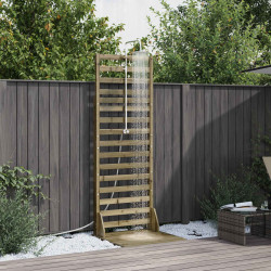 Chuveiro externo 225 cm natural