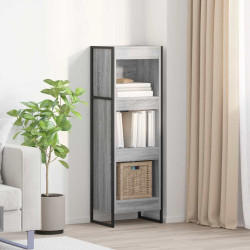 Gabinete de livros 40 x 30 x 121 cm derivados de madeira