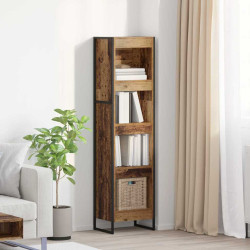 Gabinete de livros 40 x 30 x 155 cm derivados de madeira