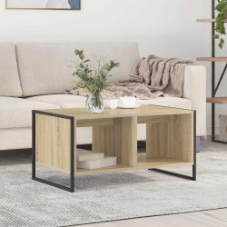 Mesa de centro sonoma 80 x 50 x 40 cm derivados de madeira