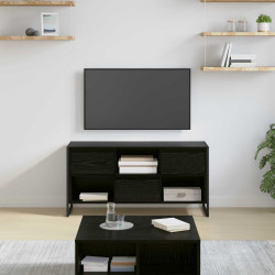 Gabinete para TV 100 x 36 x 49,5 cm carvalho preto