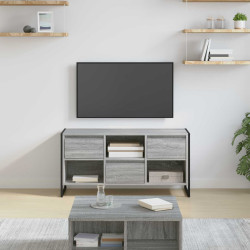 Gabinete para TV 100 x 36 x 49,5 cm cinza sonoma
