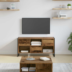 Gabinete para TV 100 x 36 x 49,5 cm madeira antiga