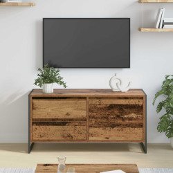 Gabinete para TV 100 x 36 x 49.5 cm madeira antiga