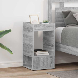 Mesa de apoio 2 unid. cinza sonoma 30 x 30 x 56 cm