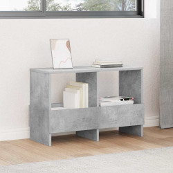 Estante de revistas cinzento 68,5 x 30 x 45 cm