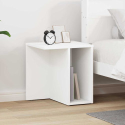 Mesa de apoio branco 37 x 32 x 40 cm derivados de madeira