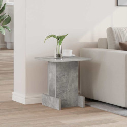 Mesa de apoio cinzento 35,5 x 35 x 40 cm derivados de madeira
