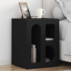 Mesa-de-cabeceira elst preto 40 x 35 x 50 cm
