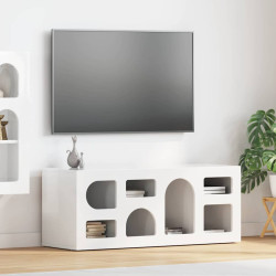 Gabinete para TV elst 100 x 35 x 40 cm branco brilhante