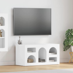 Gabinete para TV elst 80 x 35 x 40 cm branco brilhante