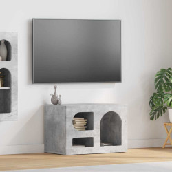 Gabinete para TV elst 60 x 35 x 40 cm cinzento