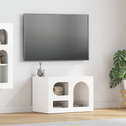 Gabinete para TV elst 60 x 35 x 40 cm branco brilhante