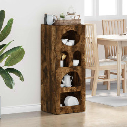 Buffet elst carvalho defumado 40 x 35 x 100,5 cm