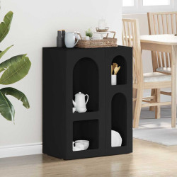 Buffet elst preto 59 x 35 x 80.5 cm derivados de madeira