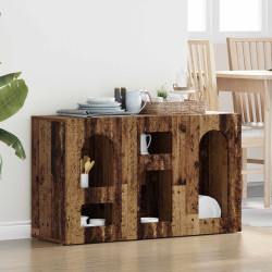 Buffet elst madeira antiga 100 x 35 x 59 cm