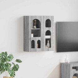 Armário suspenso elst sonoma cinzento 59 x 20 x 71,5 cm