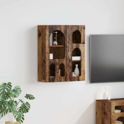Armário suspenso elst madeira antiga 59 x 20 x 71,5 cm