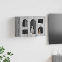 Armário suspenso elst sonoma cinzento 60 x 20 x 40 cm