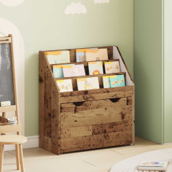 Estante infantil com gaveta madeira antiga 60 x 29,5 x 69 cm