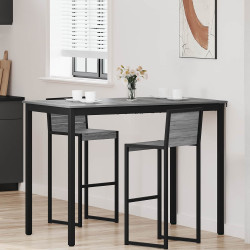 Mesa de bar em pé derivados de madeira retangular