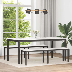 Mesa de jantar branco 180 x 90 x 75 cm