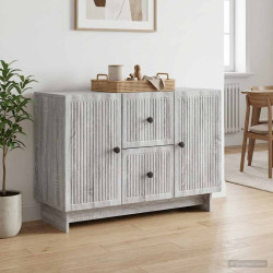 Buffet sonoma cinzento 89 x 34,5 x 60 cm derivados de madeira