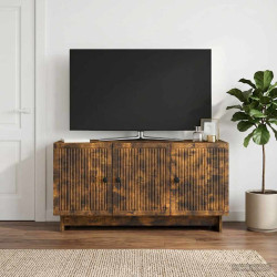 Gabinete para TV carvalho fumado 99 x 34,5 x 50 cm