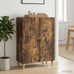 Buffet carvalho fumado 66 x 34,5 x 90 cm derivados de madeira