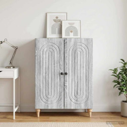 Buffet sonoma cinzento 66 x 34,5 x 90 cm derivados de madeira