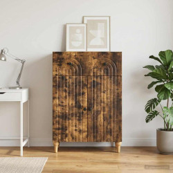 Buffet carvalho fumado 66 x 34,5 x 90 cm derivados de madeira