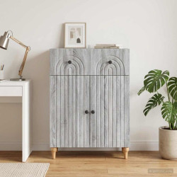 Buffet sonoma cinzento 66 x 34,5 x 90 cm derivados de madeira