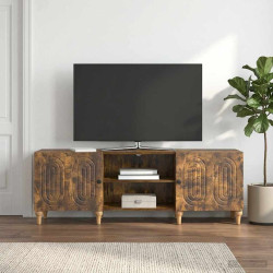 Gabinete para TV carvalho fumado 150 x 31 x 50 cm
