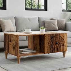 Mesa de centro madeira antiga 90 x 50 x 40 cm