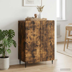 Buffet carvalho fumado 66 x 34,5 x 92 cm derivados de madeira