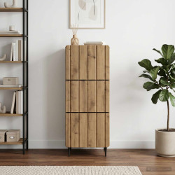 Gabinete de gavetas 33 x 34,5 x 92 cm derivados de madeira