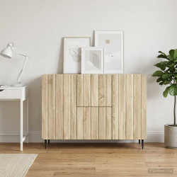 Buffet carvalho sonoma 89 x 34,5 x 62 cm derivados de madeira