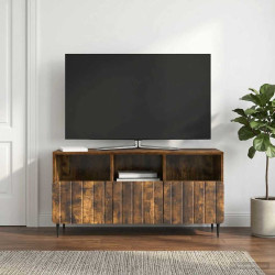 Gabinete para TV com gaveta carvalho fumado 102 x 34,5 x 50 cm