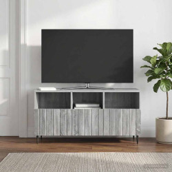 Gabinete para TV com gaveta sonoma cinzento 102 x 34,5 x 50 cm