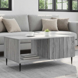 Mesa de centro sonoma cinzento 90 x 50 x 40 cm